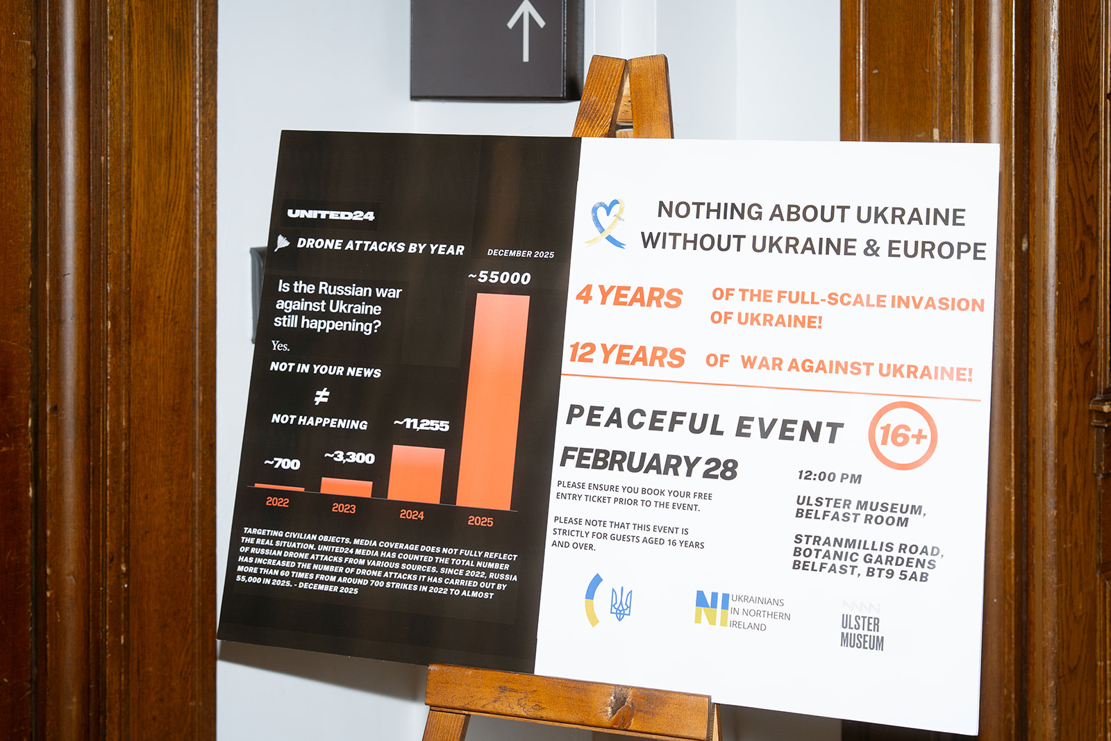 Peaceful Ukranian event