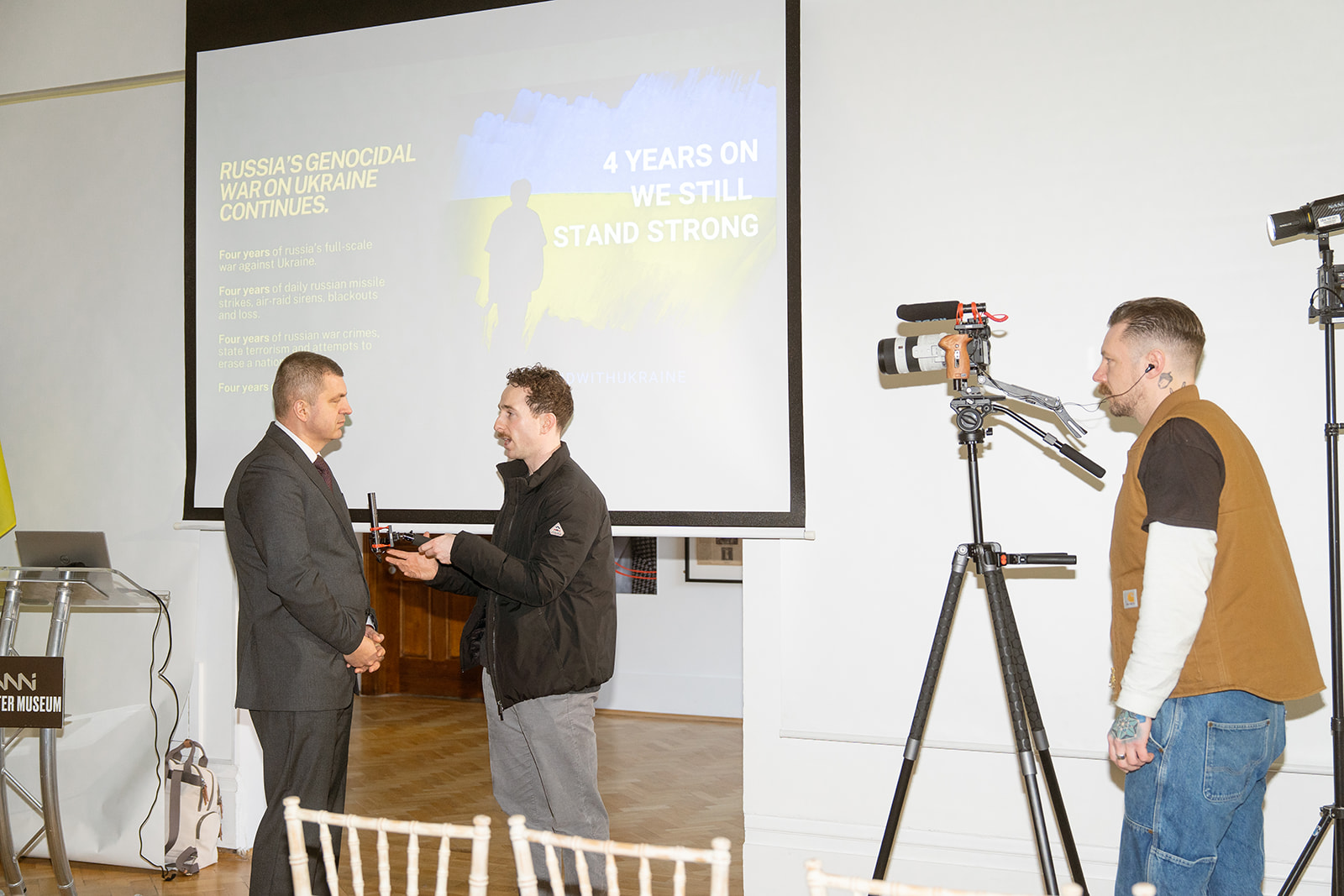 Peaceful Ukranian event