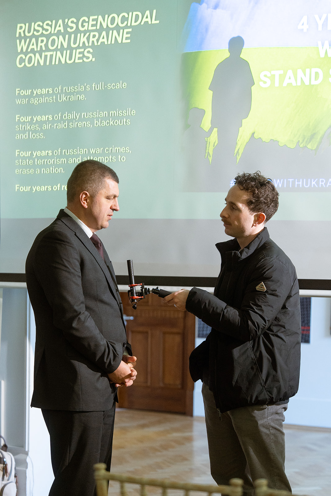 Peaceful Ukranian event