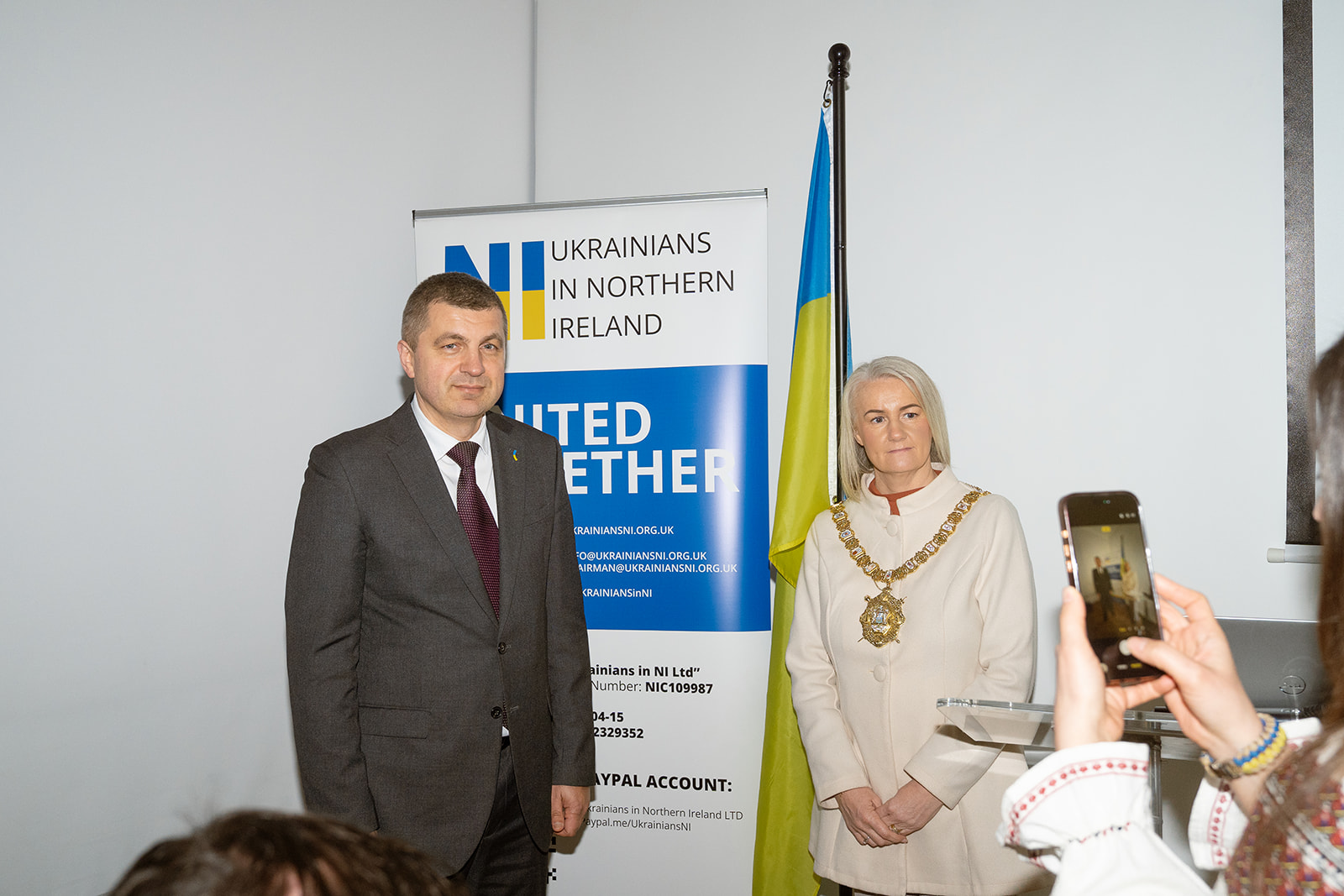 Peaceful Ukranian event