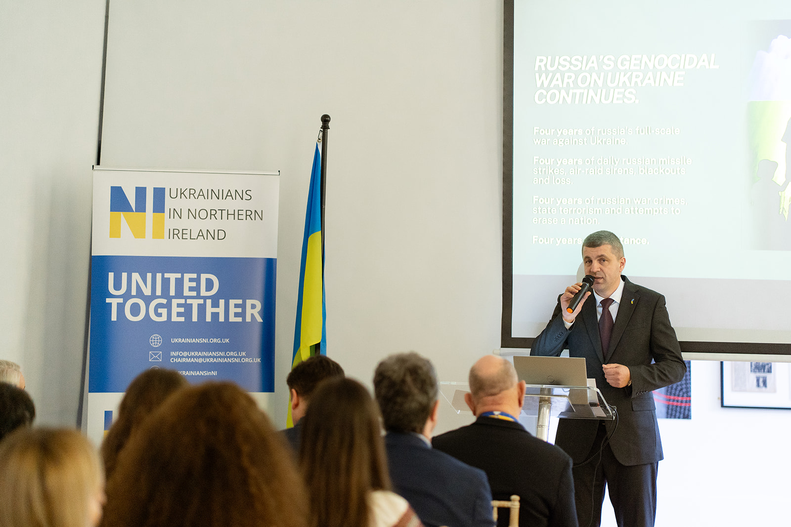 Peaceful Ukranian event