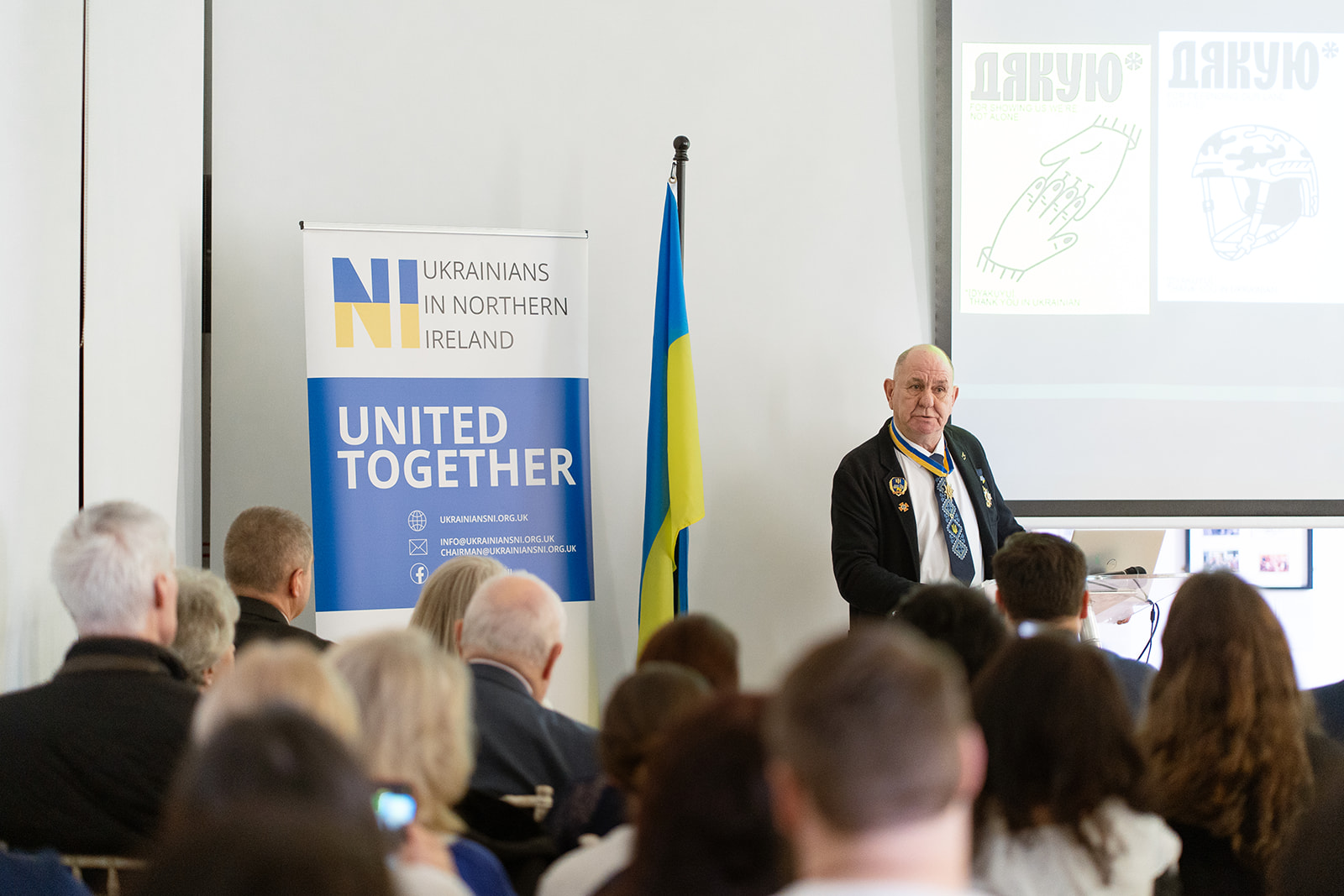 Peaceful Ukranian event