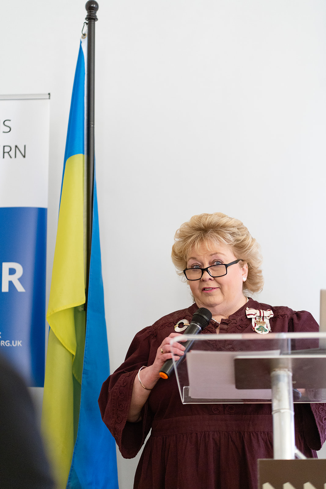 Peaceful Ukranian event