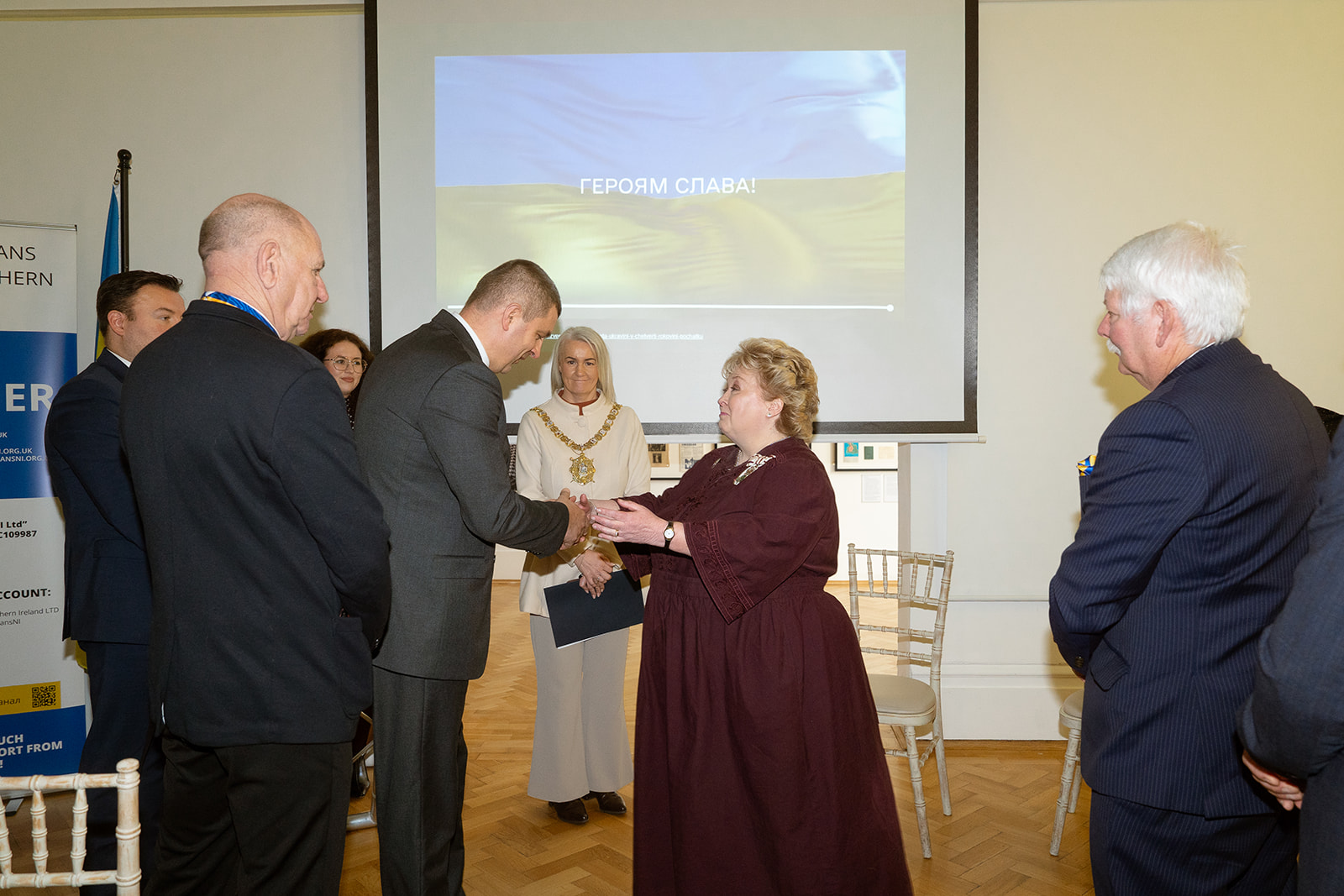 Peaceful Ukranian event