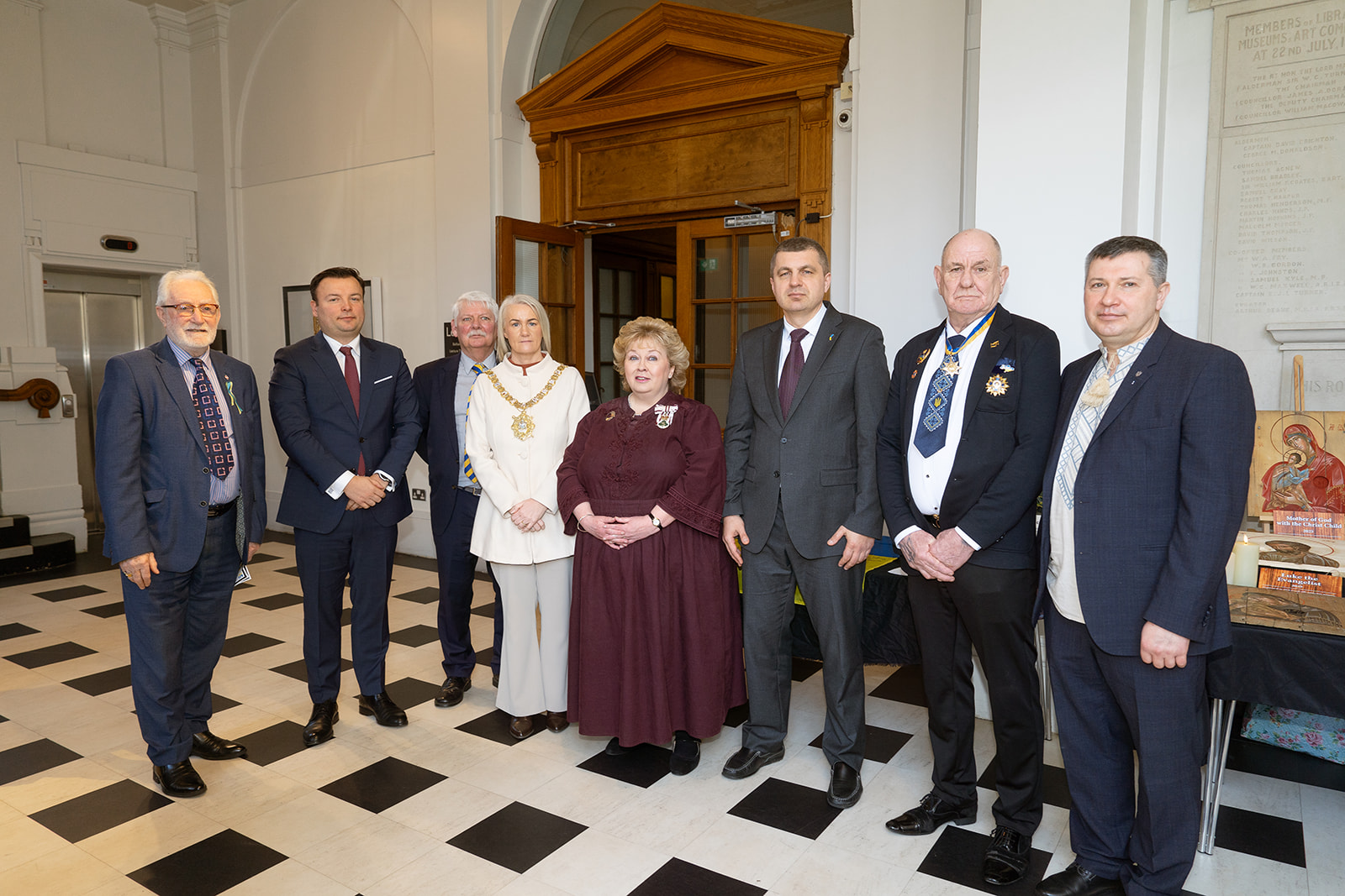 Peaceful Ukranian event