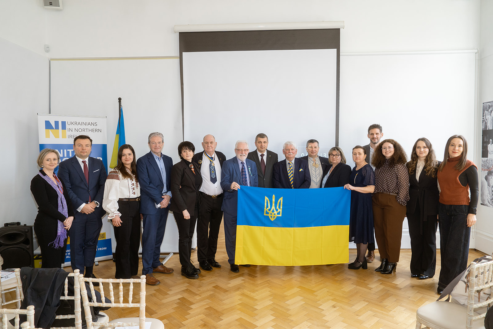 Peaceful Ukranian event