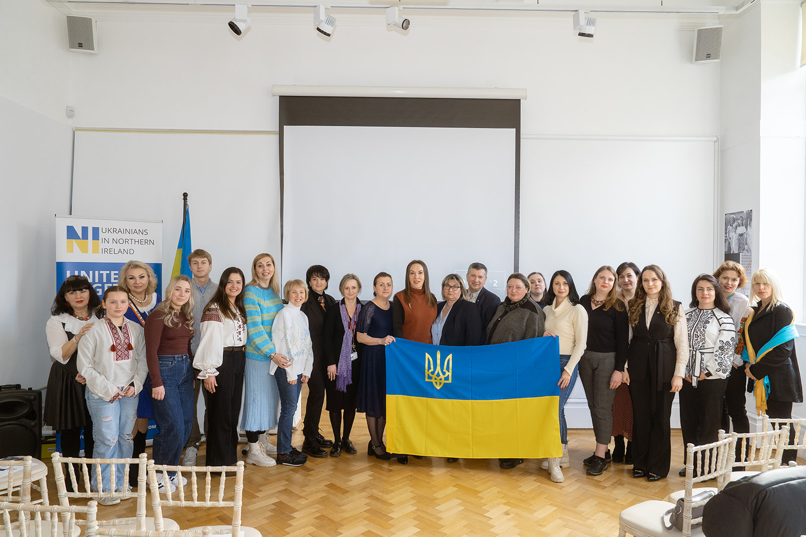Peaceful Ukranian event